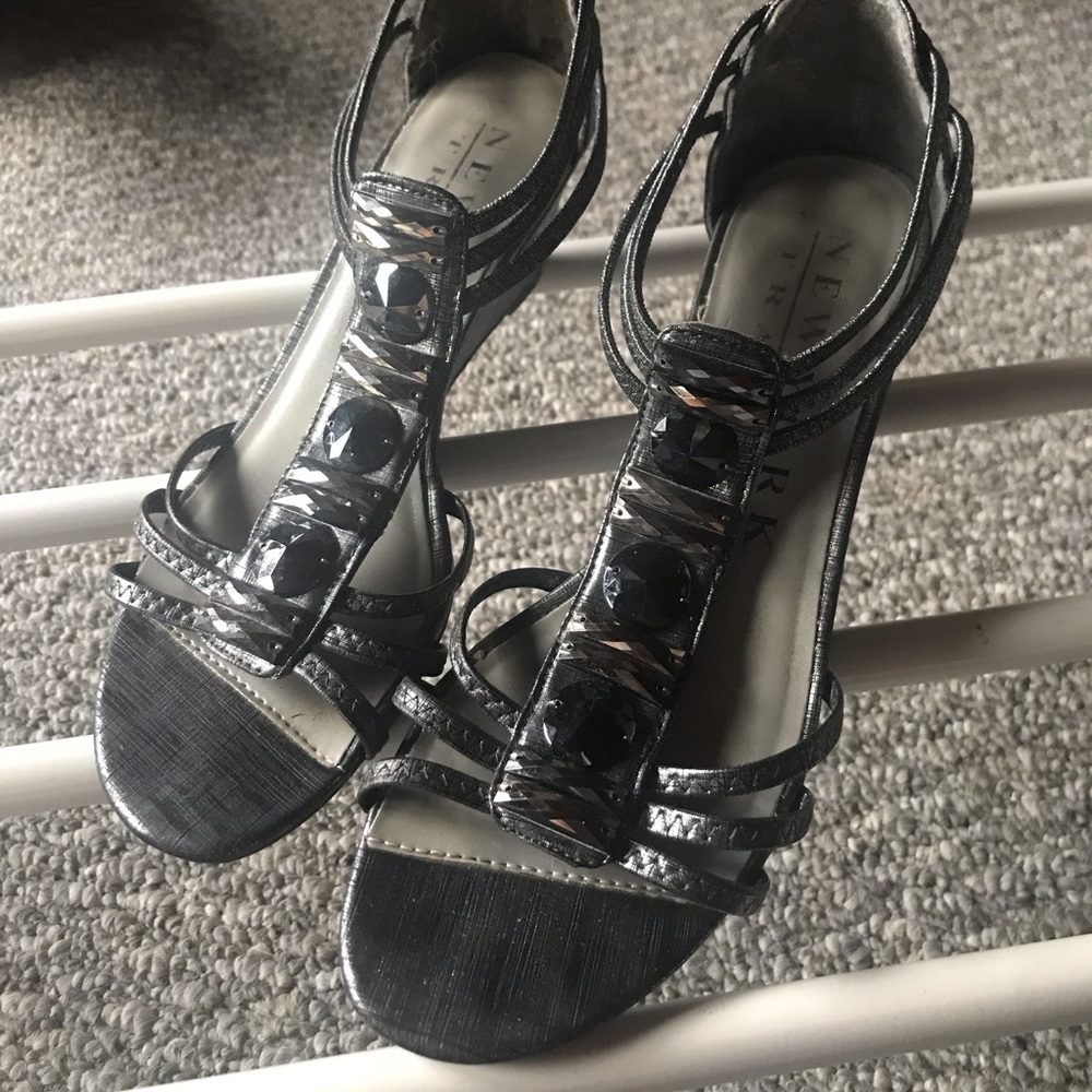 Fancy Strappy Wedge